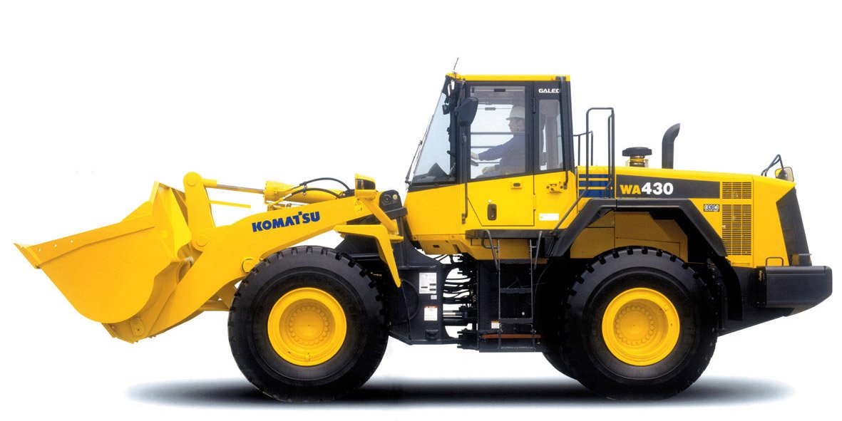 Pá Carregadeira Komatsu WA430