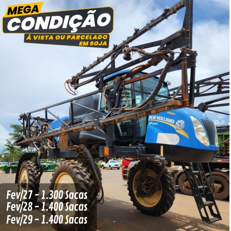 Pulverizador Autopropelido New Holland SP2500 ano 2014