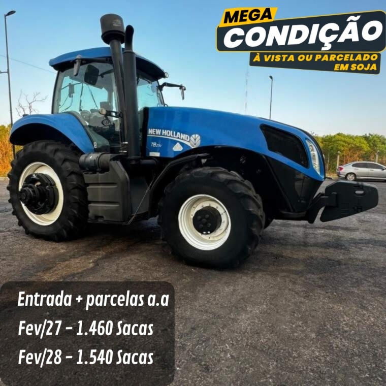 Trator New Holland T8.270 ano 2012
