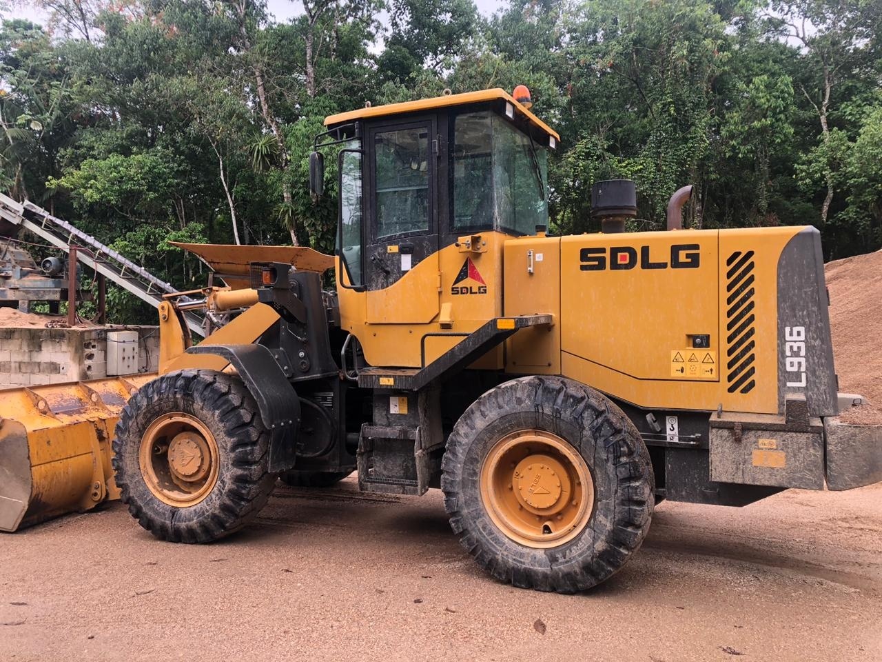 Pá Carregadeira SDLG L936 ano 2019