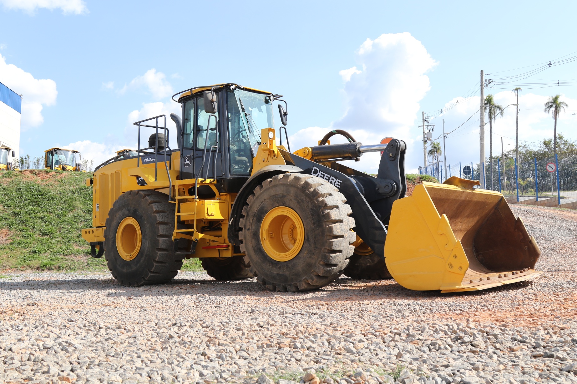 Pá Carregadeira John Deere 744K ano 2017 - 744K - Máquinas de Linha Amarela