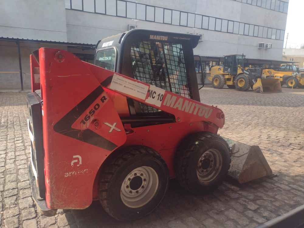 Mini Carregadeira Manitou 1650R ano 2021 - 1650R - Máquinas de Linha Amarela