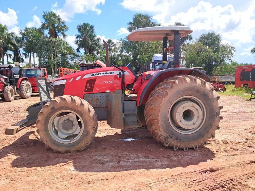 Trator Massey Ferguson MF 6713 ano 2022
