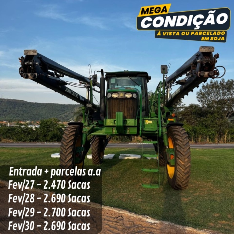 Pulverizador Autopropelido John Deere 4730 ano 2016 - 4730 - Máquinas Agrícolas