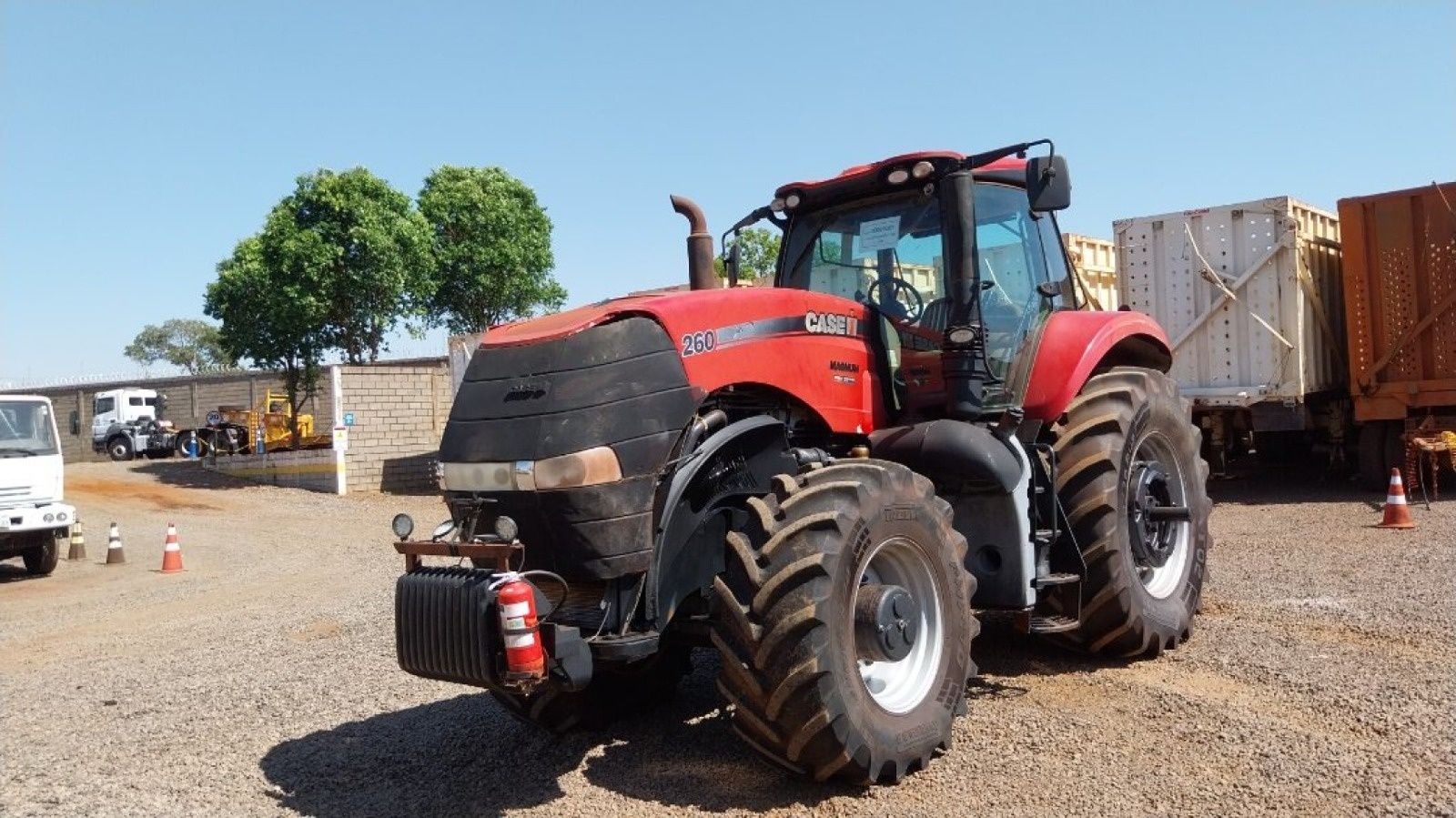 Trator Case Magnum 260 ano 2018 - Magnum 260 - Máquinas Agrícolas