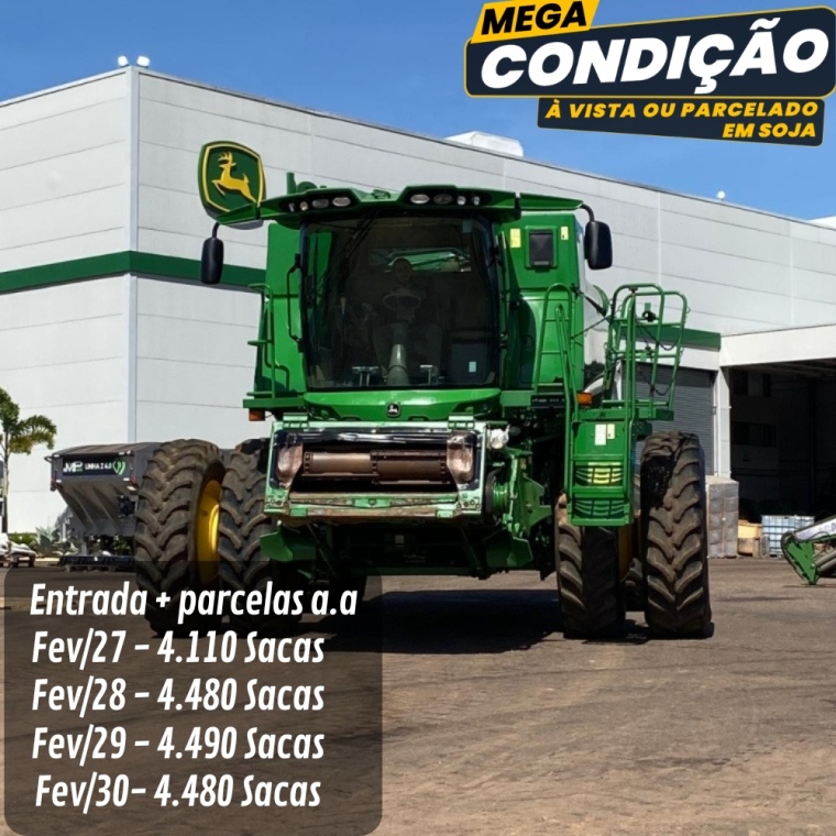 Colheitadeira John Deere 670 ano 2014