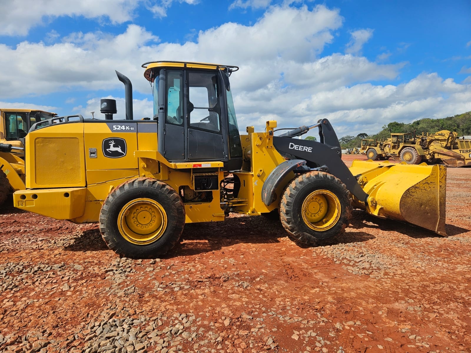 Pá Carregadeira John Deere 524K ano 2019
