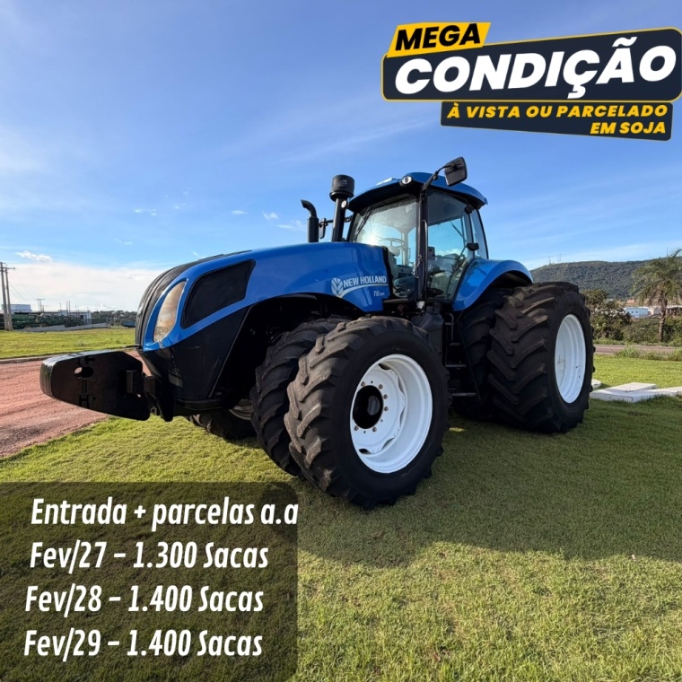 Trator New Holland T8 385 ano 2013