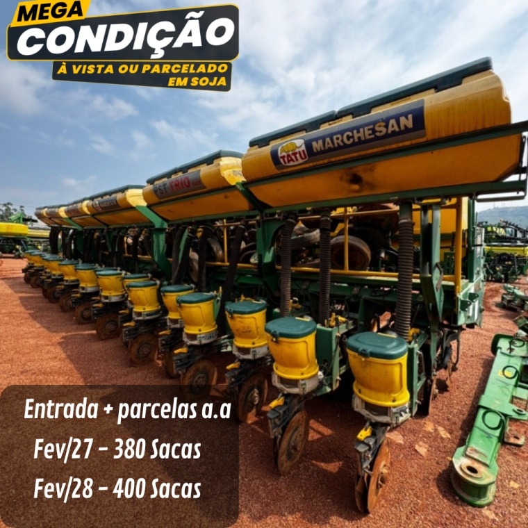 Plantadeira Tatu Marchesan PST TRIO ano 2016