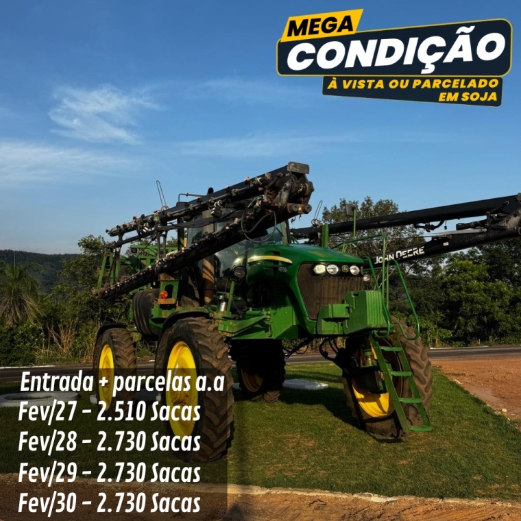 Pulverizador Autopropelido John Deere 4730 ano 2018 - 4730 - Máquinas Agrícolas