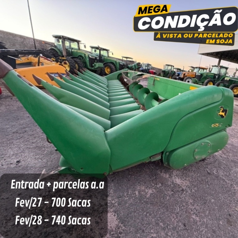 Plataforma John Deere 615c ano 2015