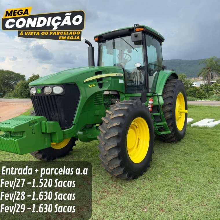 Trator John Deere 7225j ano 2012