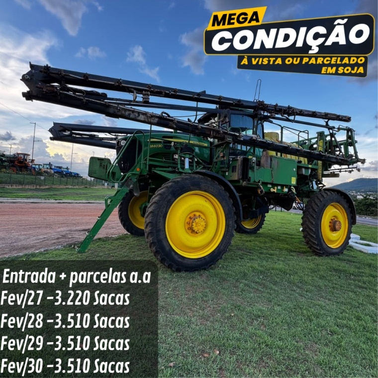 Pulverizador Autopropelido John Deere M4030 ano 2020