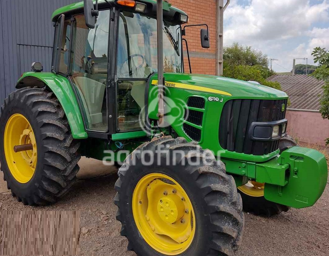Trator John Deere 6110J ano 2013 - 6110J - Máquinas Agrícolas