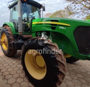 Trator John Deere 7195J ano 2013