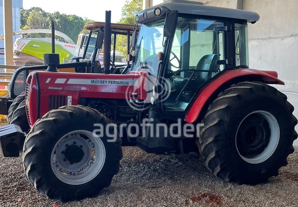 Trator Massey Ferguson MF 297 ano 2007 - MF 297 - Máquinas Agrícolas