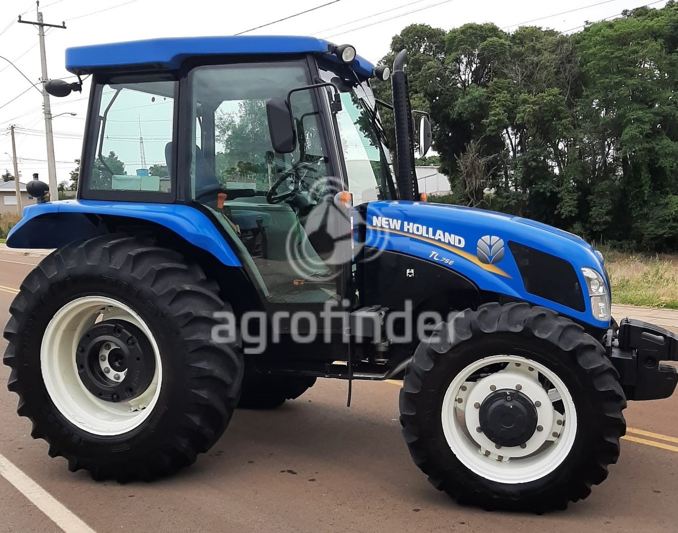 Trator New Holland TL 75E ano 2016 - TL 75E - Máquinas Agrícolas