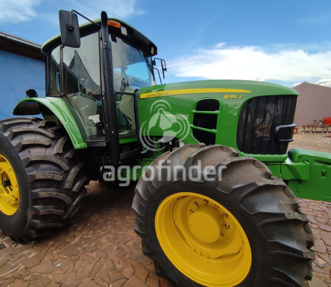 Trator John Deere 6165J ano 2012 - 6165J - Máquinas Agrícolas
