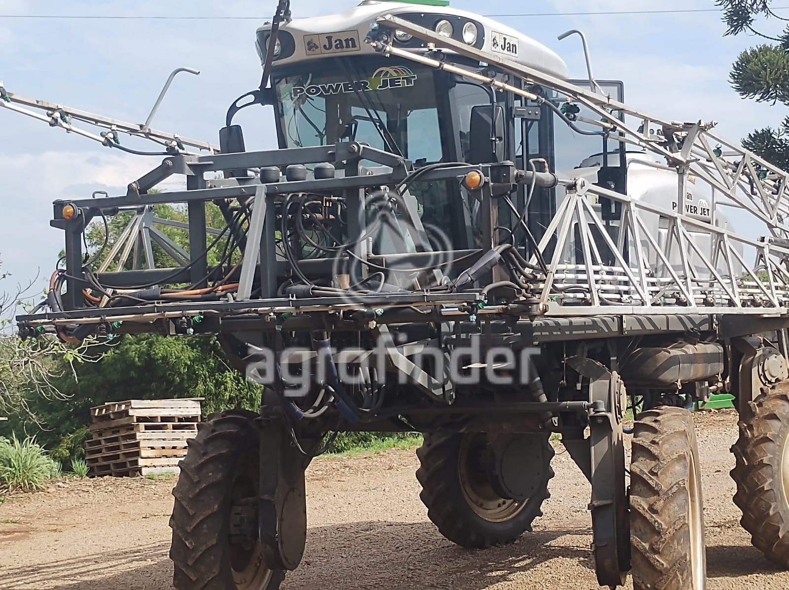 Pulverizador Autopropelido Jan power jet 2500 ano 2010