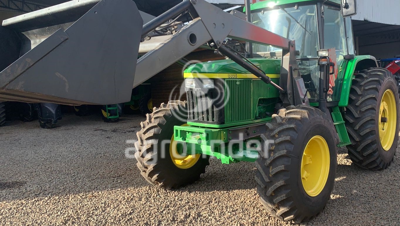 Trator John Deere 6605 ano 2002 - 6605 - Máquinas Agrícolas