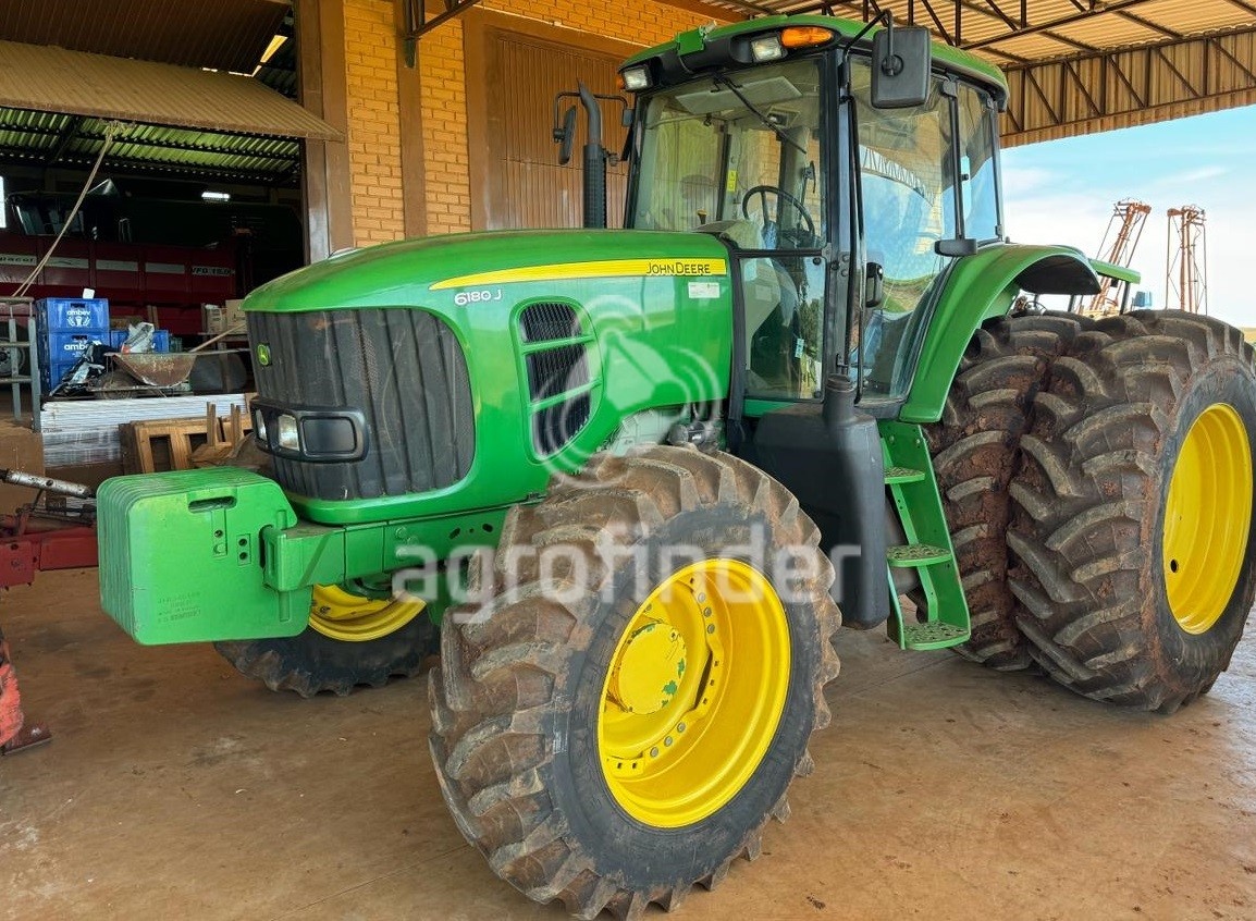 Trator John Deere 6180J ano 2014 - 6180J - Máquinas Agrícolas