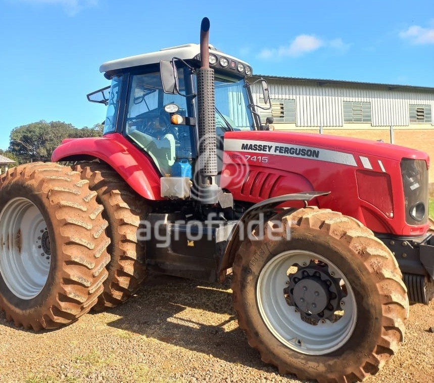 Trator Massey Ferguson MF 7415 ano 2017 - MF 7415 - Máquinas Agrícolas