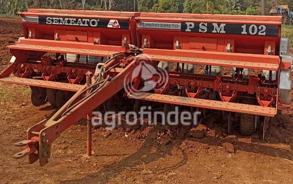 Plantadeira Semeato PSM 102 ano 1998 - PSM 102 - Implementos para Plantio