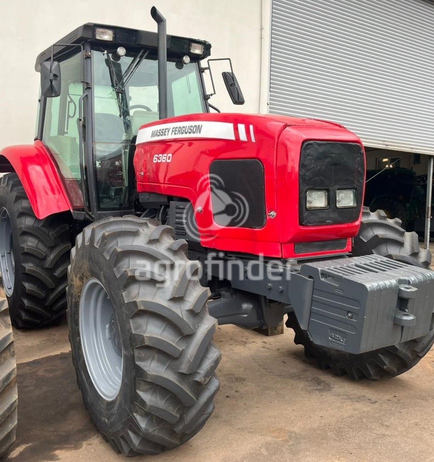 Trator Massey Ferguson 6360 HD ano 2009