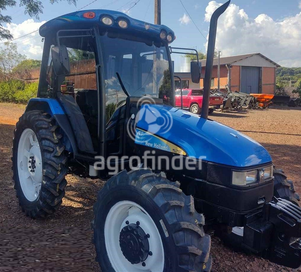 Trator New Holland TL 75E ano 2011 - TL 75E - Máquinas Agrícolas