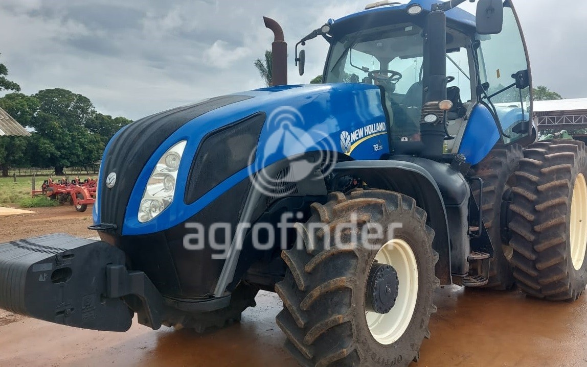 Trator New Holland T8.325 ano 2017 - T8.325 - Máquinas Agrícolas