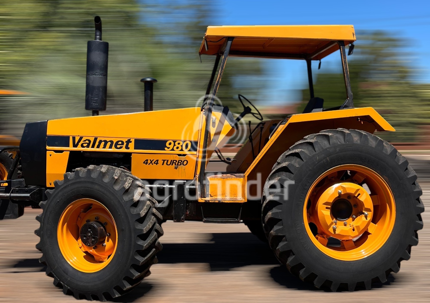 Trator Valmet 980 ano 1987