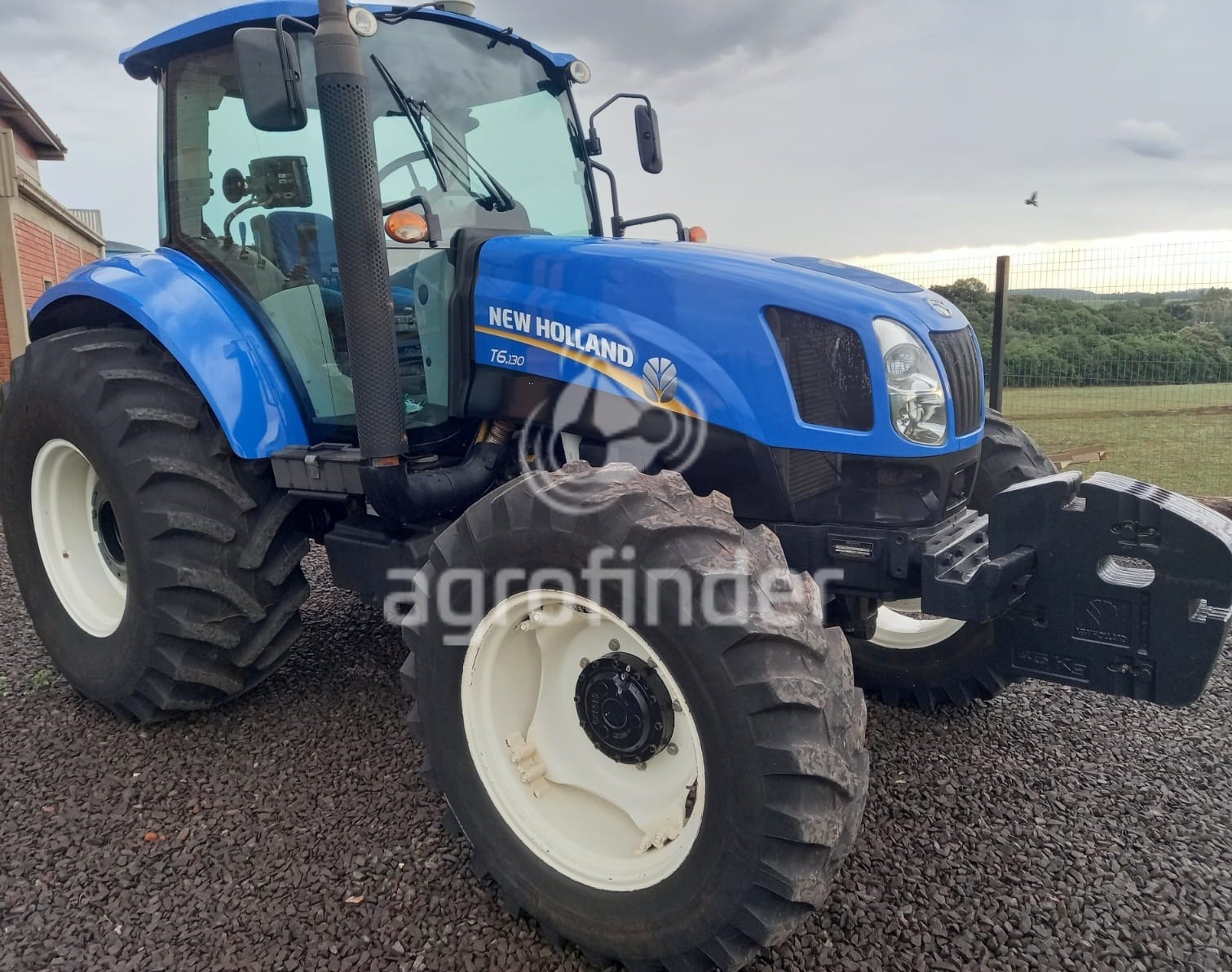 Trator New Holland T6.130 ano 2016 - T6.130 - Máquinas Agrícolas