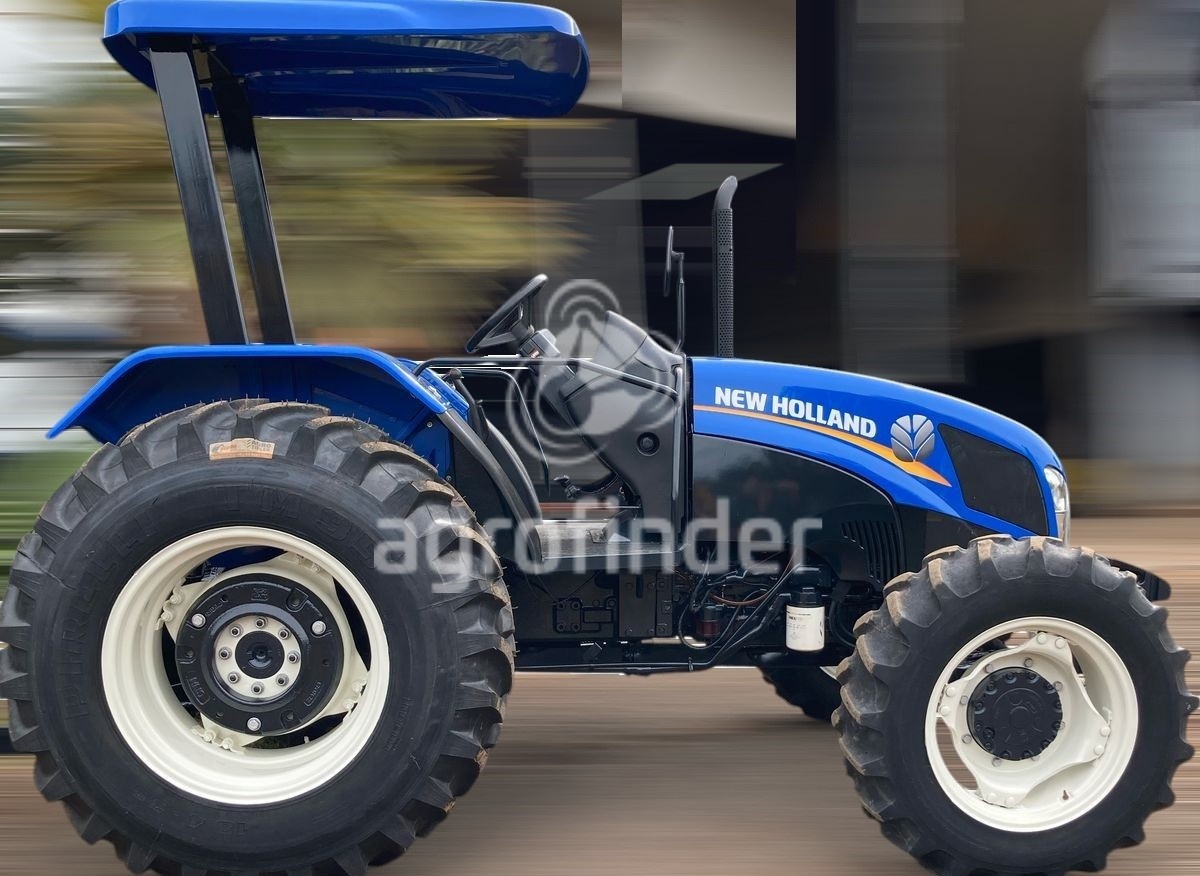 Trator New Holland TL 75E ano 2015 - TL 75E - Máquinas Agrícolas