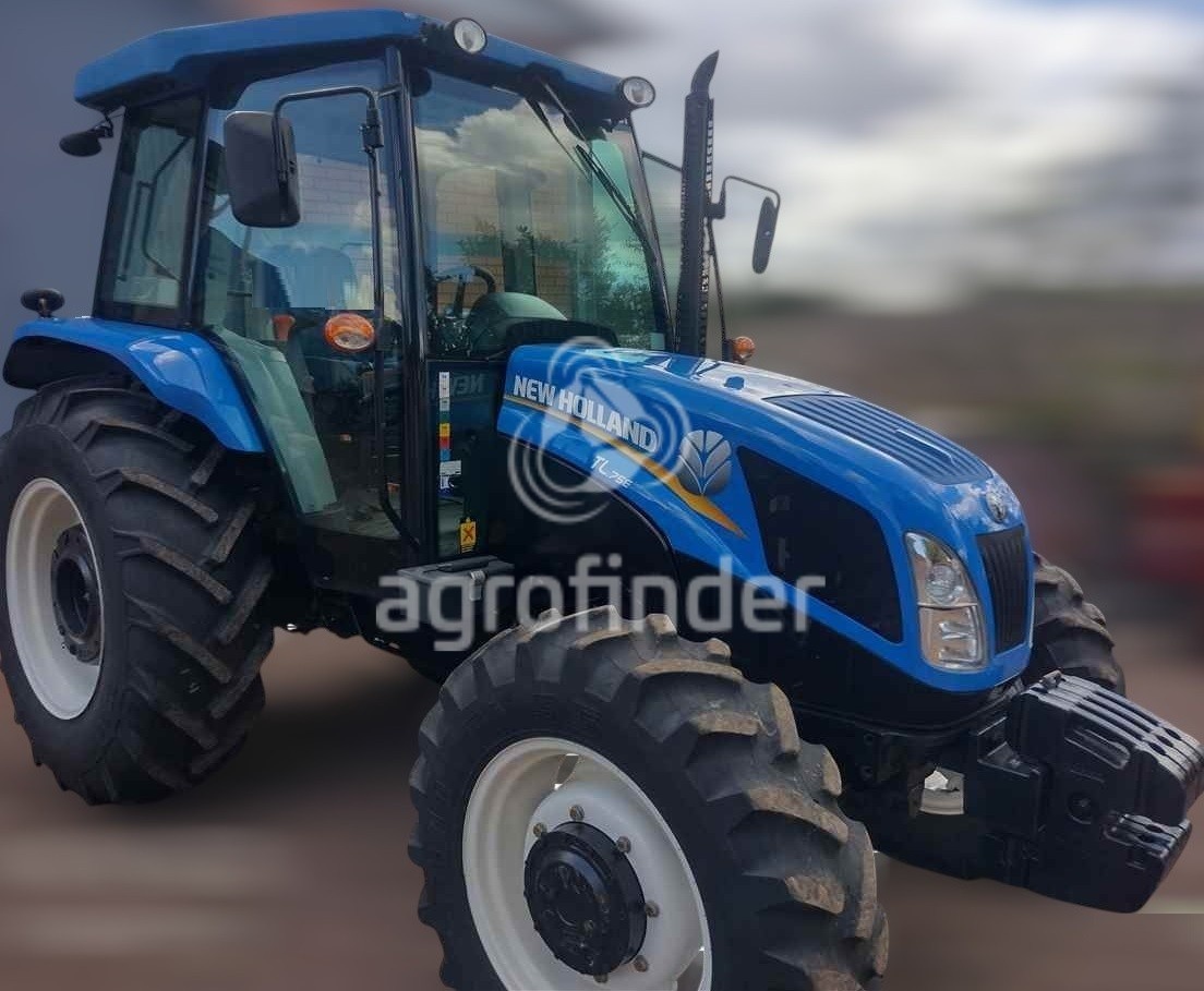 Trator New Holland TL 75E ano 2017 - TL 75E - Máquinas Agrícolas