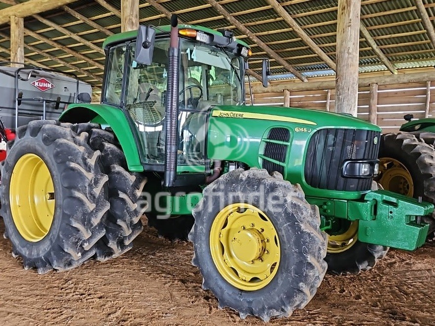 Trator John Deere 6145J ano 2011 - 6145J - Máquinas Agrícolas