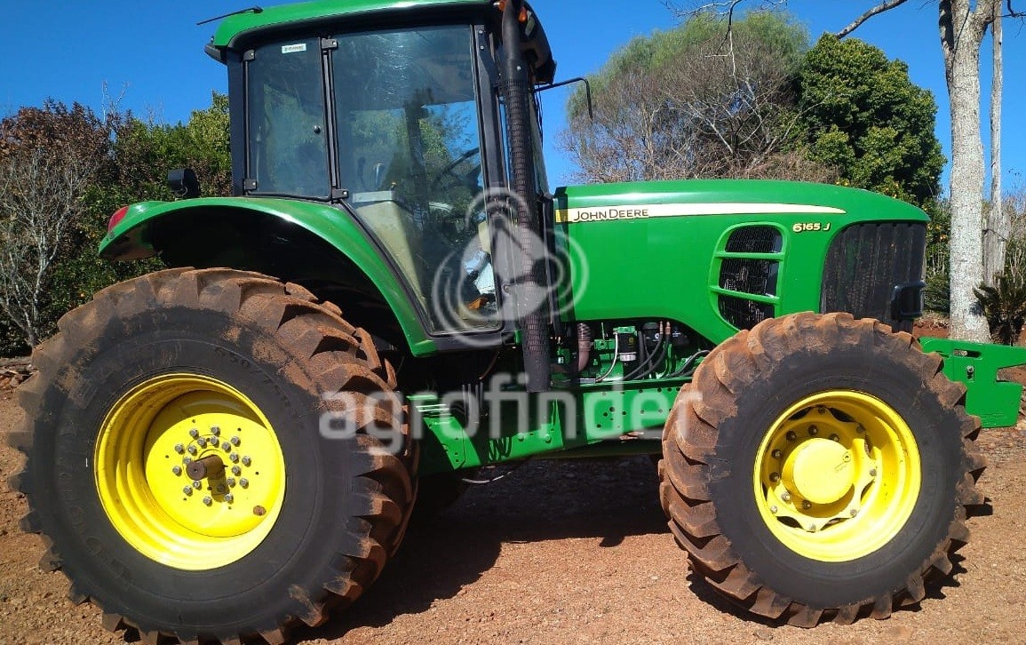 Trator John Deere 6165J ano 2011 - 6165J - Máquinas Agrícolas