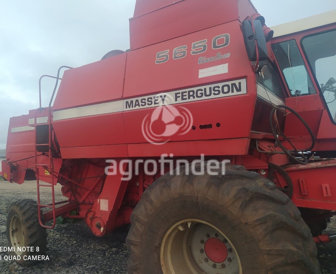 Colheitadeira Massey Ferguson MF 5650 ano 1996 - MF 5650 - Máquinas Agrícolas
