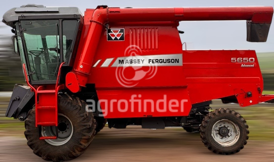 Colheitadeira Massey Ferguson MF 5650 ano 2008 - MF 5650 - Máquinas Agrícolas