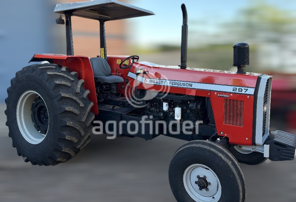 Trator Massey Ferguson MF 297 ano 1999 - MF 297 - Máquinas Agrícolas