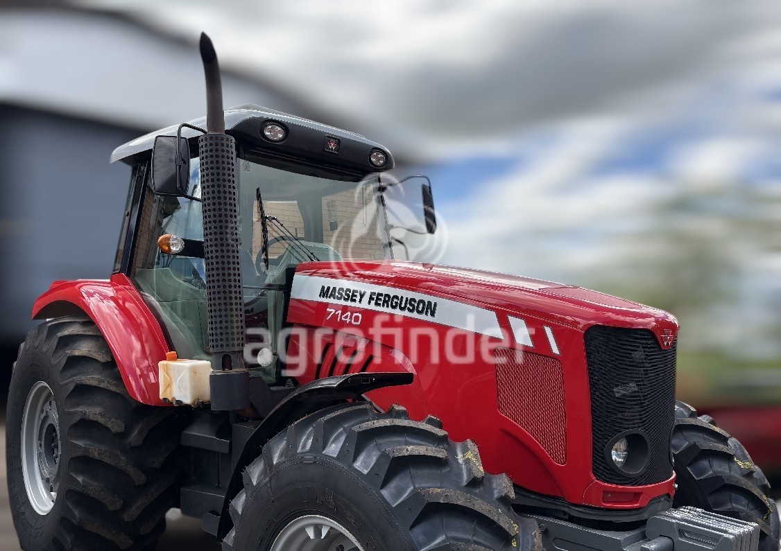 Trator Massey Ferguson MF 7140 ano 2013 - MF 7140 - Máquinas Agrícolas