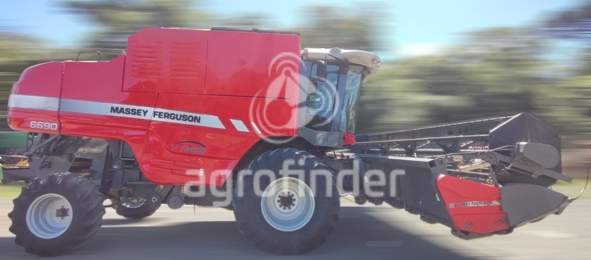 Colheitadeira Massey Ferguson MF6690 ano 2016