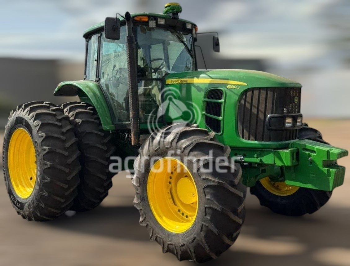 Trator John Deere 6180J ano 2018 - 6180J - Máquinas Agrícolas