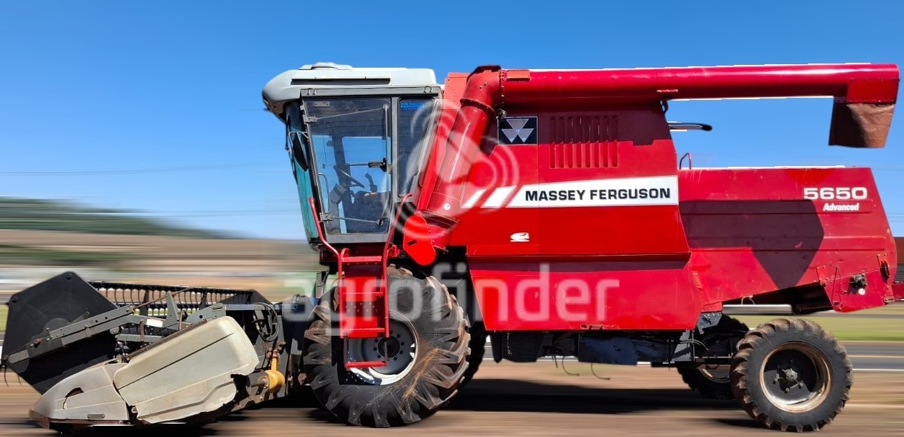 Colheitadeira Massey Ferguson MF 5650 ano 2007 - MF 5650 - Máquinas Agrícolas