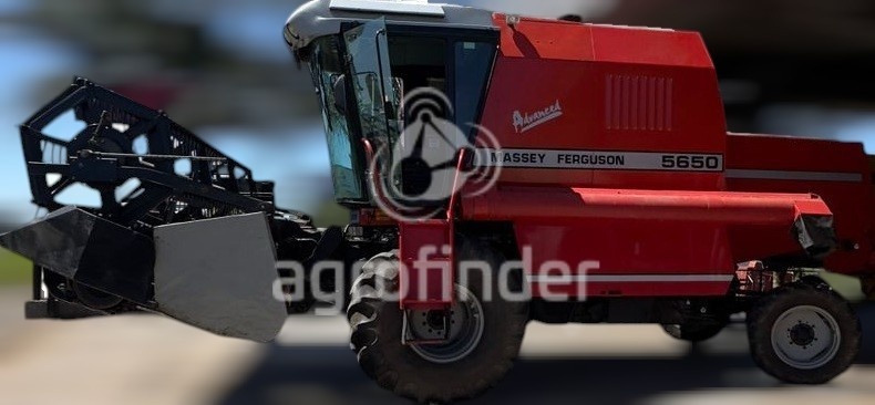 Colheitadeira Massey Ferguson MF 5650 ano 2005 - MF 5650 - Máquinas Agrícolas