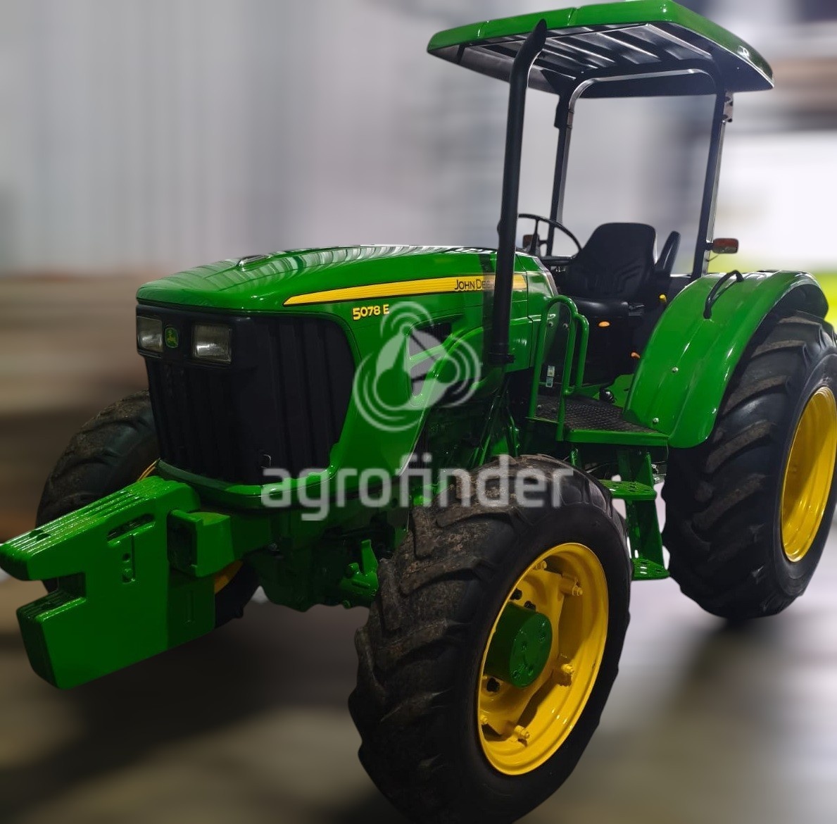 Trator John Deere 5078 E ano 2010 - 5078 E - Máquinas Agrícolas