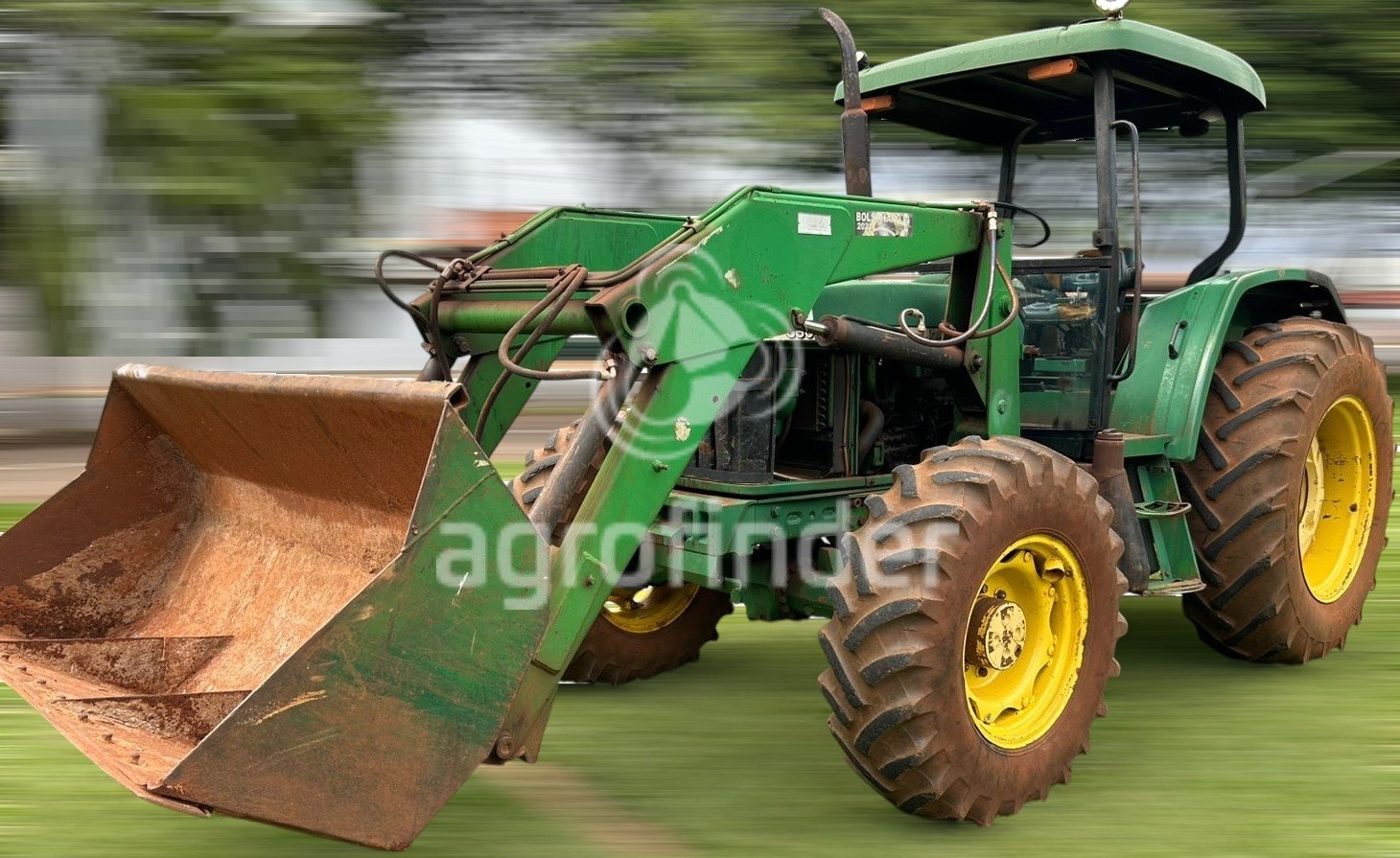 Trator John Deere 6300 ano 2001 - 6300 - Máquinas Agrícolas