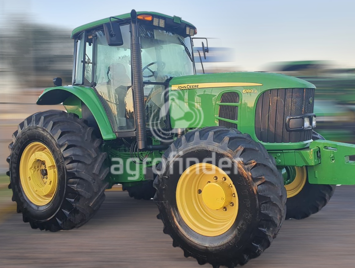 Trator John Deere 6180J ano 2012 - 6180J - Máquinas Agrícolas