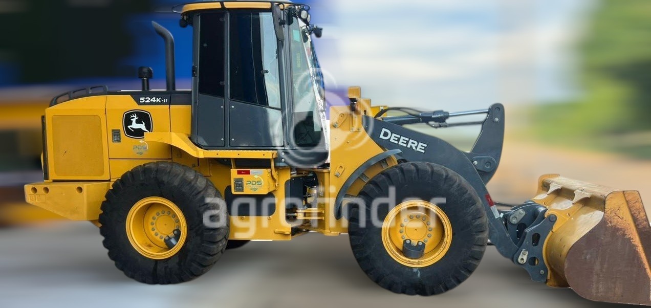 Pá Carregadeira John Deere 524K ano 2023 - 524K - Máquinas de Linha Amarela