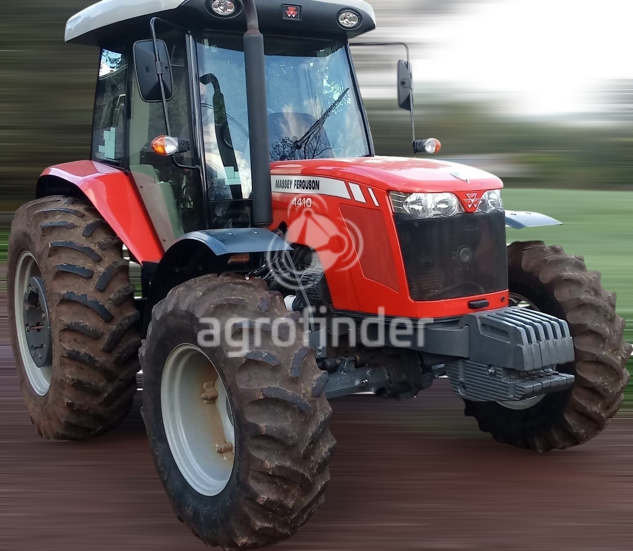 Trator Massey Ferguson MF 4410 ano 2021