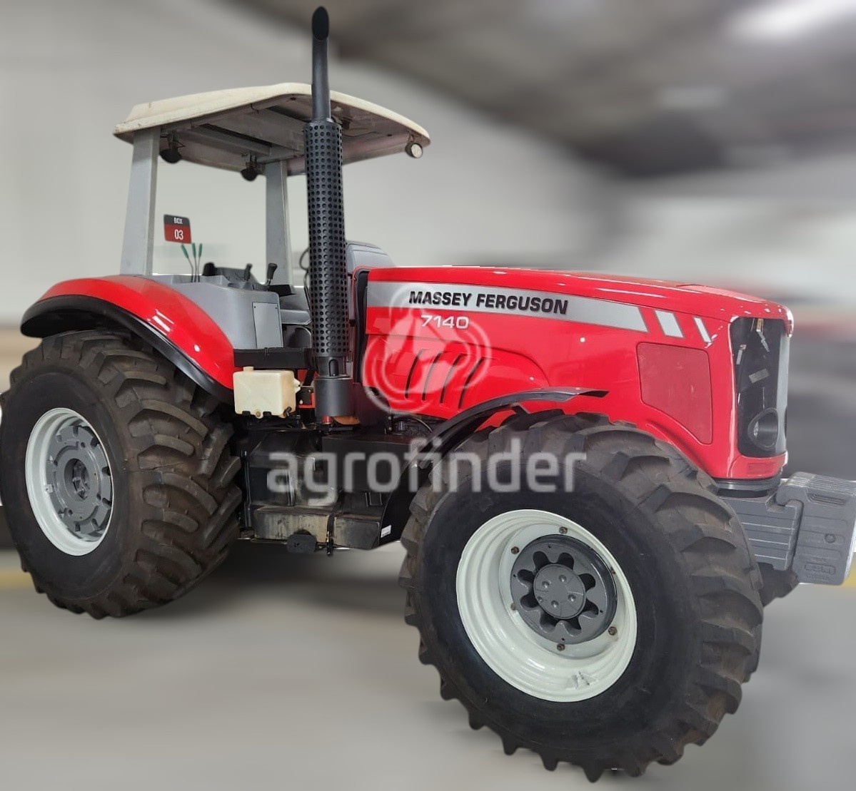 Trator Massey Ferguson MF 7140 ano 2012 - MF 7140 - Máquinas Agrícolas